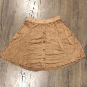 Micro suede, retro, brown, small, shirt!